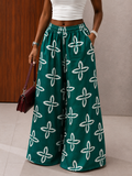 The nuru pants : green floral dreams