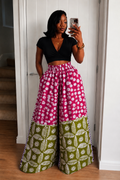 Nuru Patchwork pants 105
