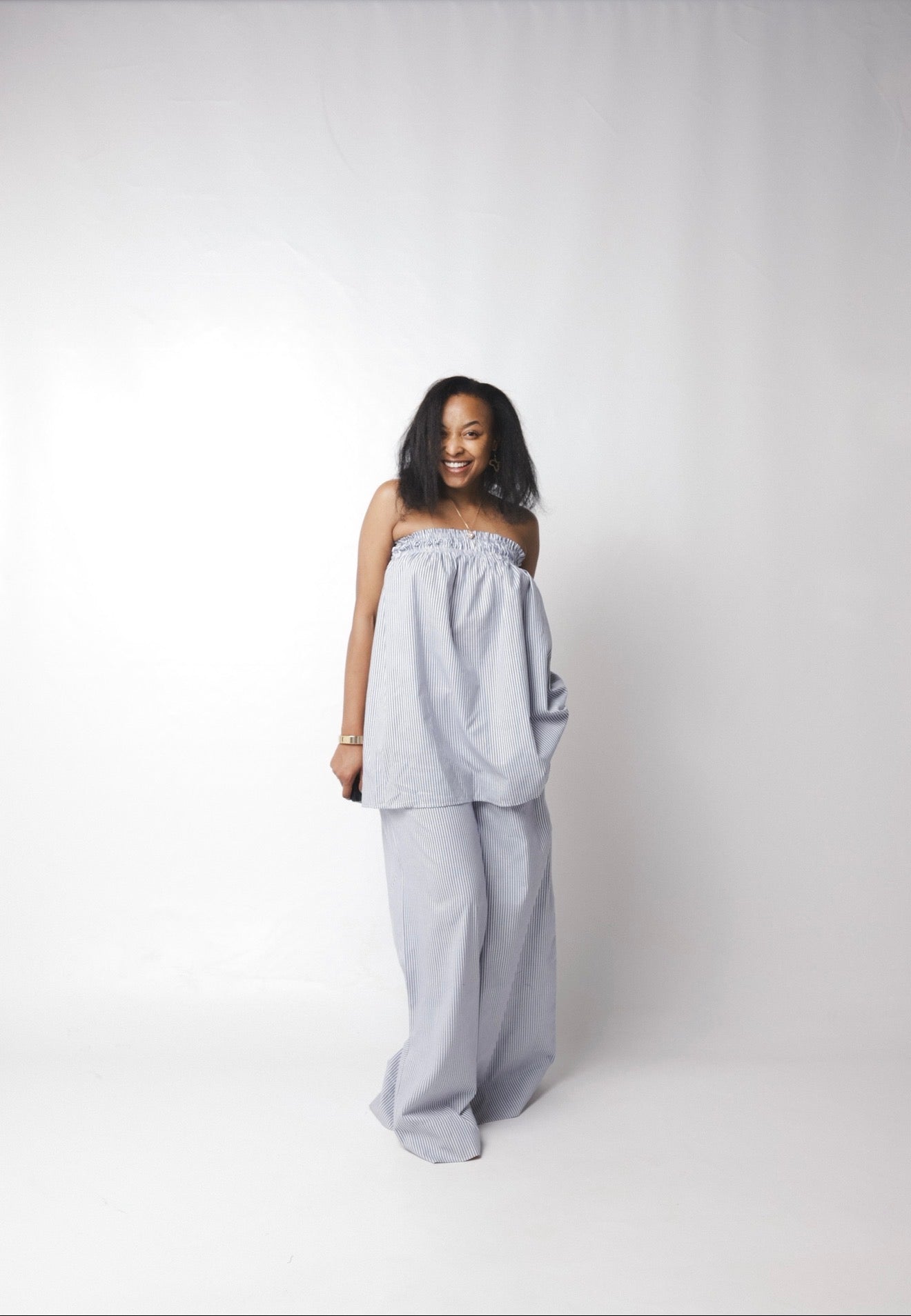 The Off-Duty Muse Linen Set