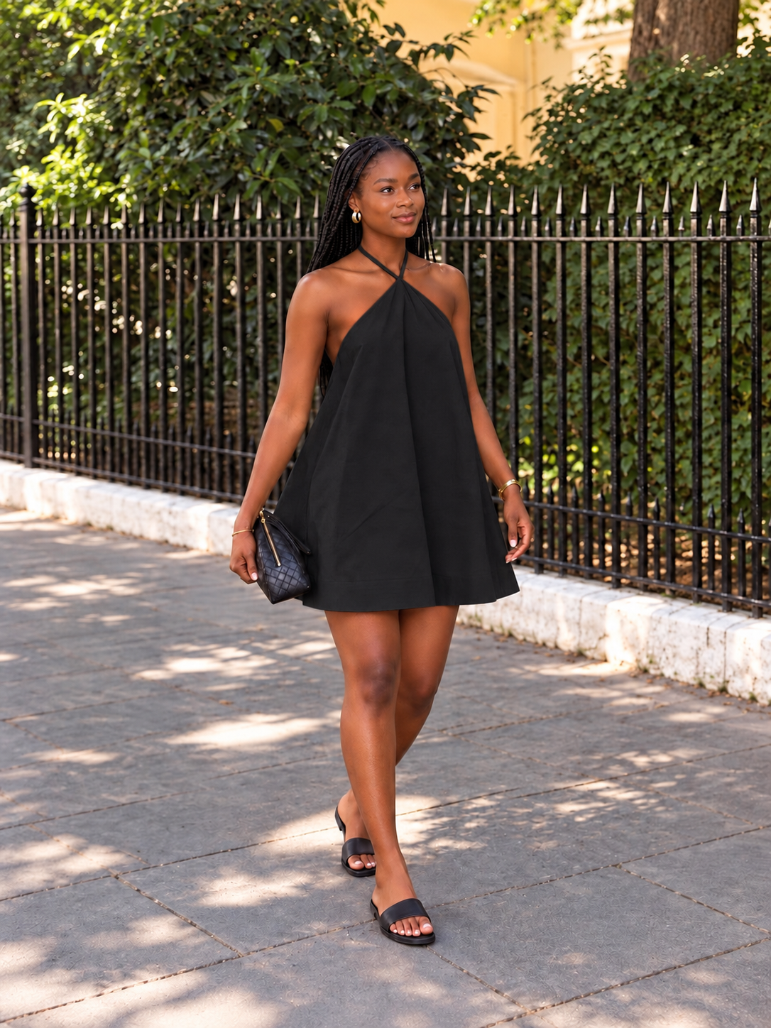 The lulu dress: Mini & Maxi: Black