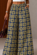 The Nuru pants : Warm floral