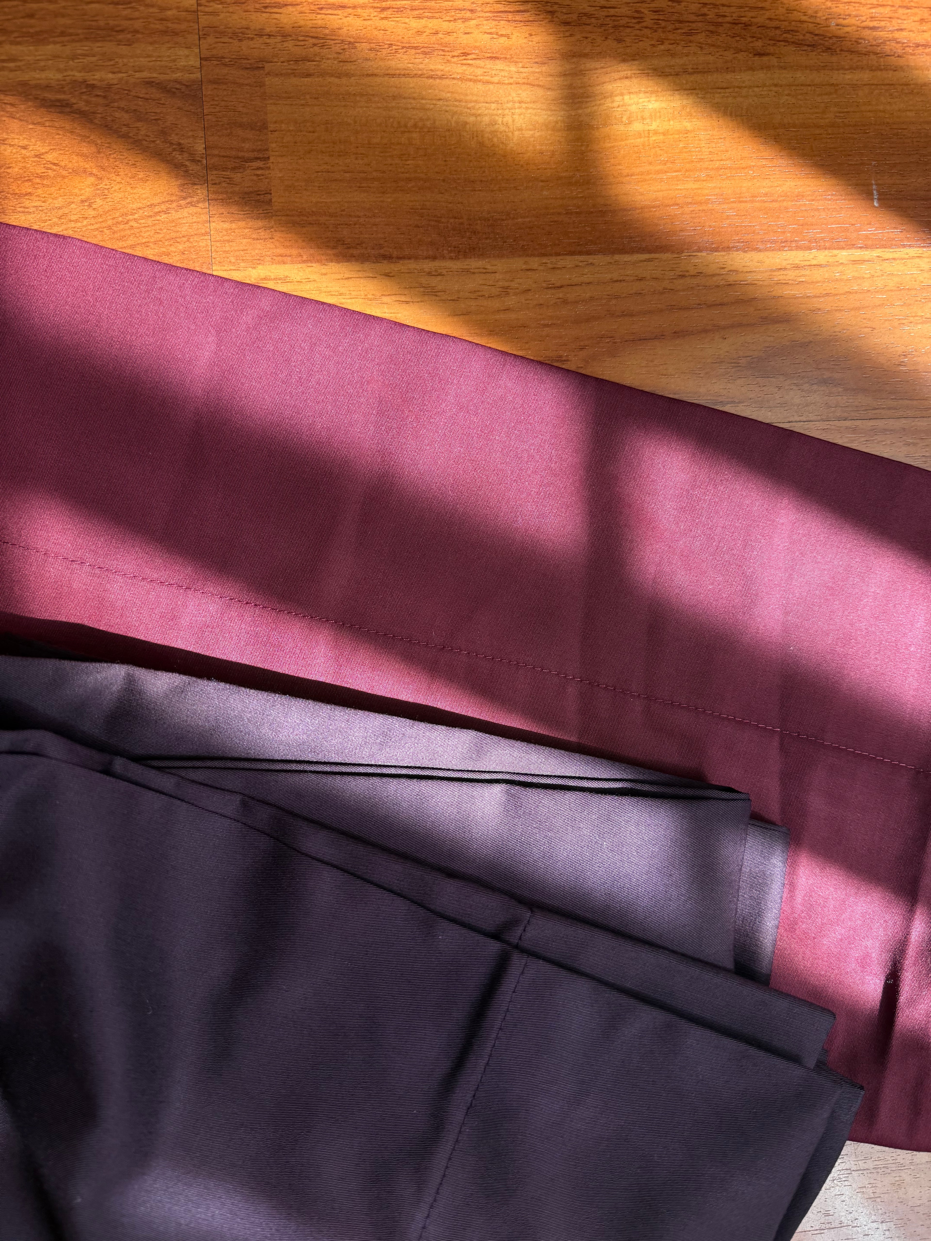 LC Ruched Wide Leg pants : Black current