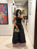 The Suki Denim pants : Dark navy mariera