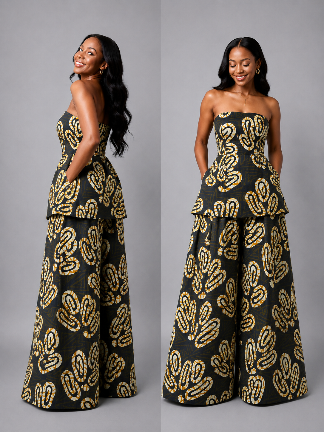 The zahara set: curly tribal