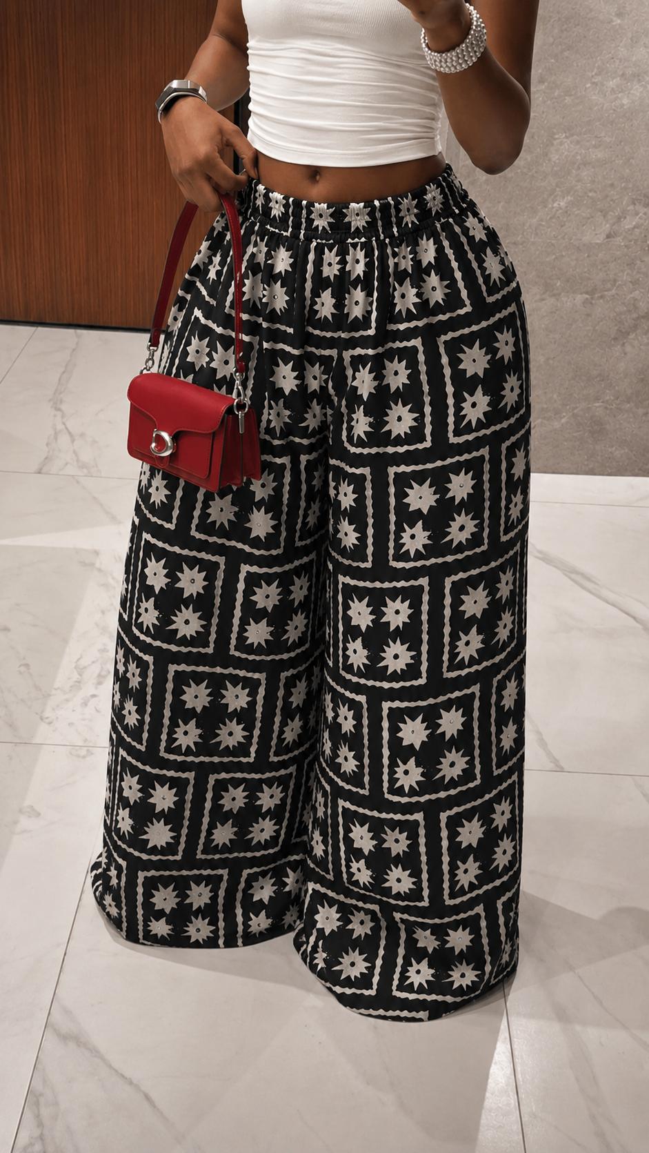 Nuru Pants : B&W
