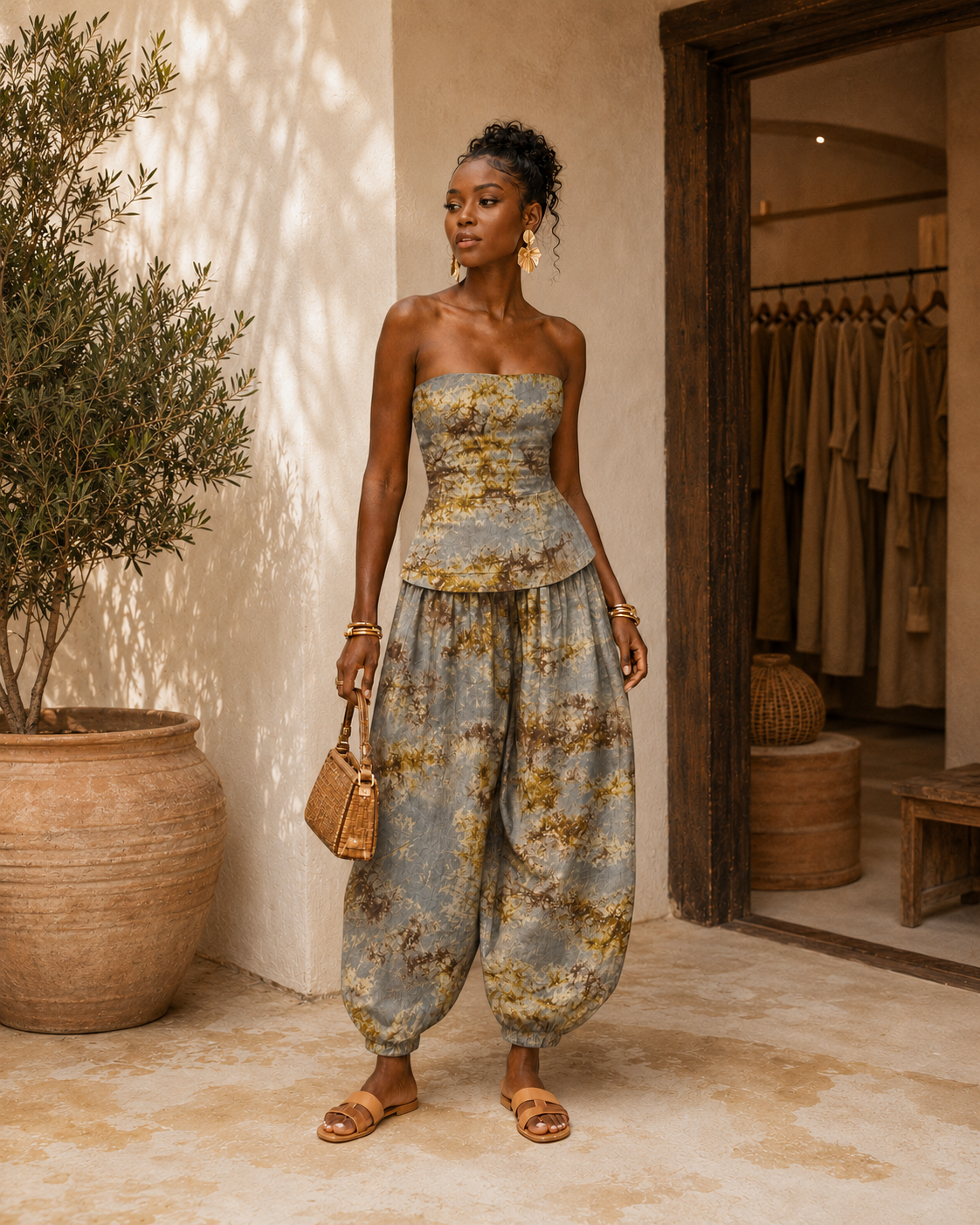 The tanzu set : faded tie dye