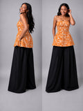Zahara top : orange coat