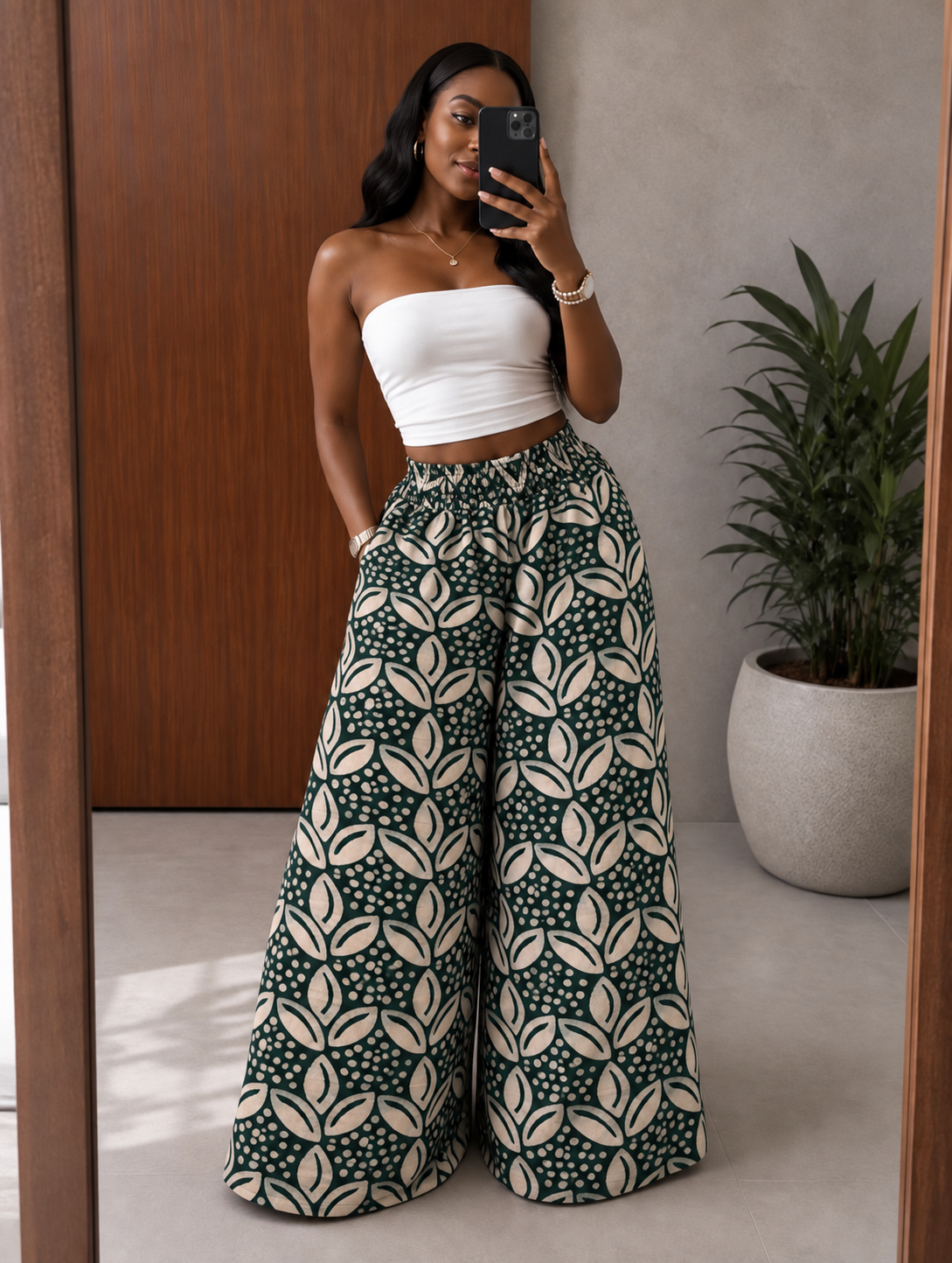 The Nuru Pants : Green lofi