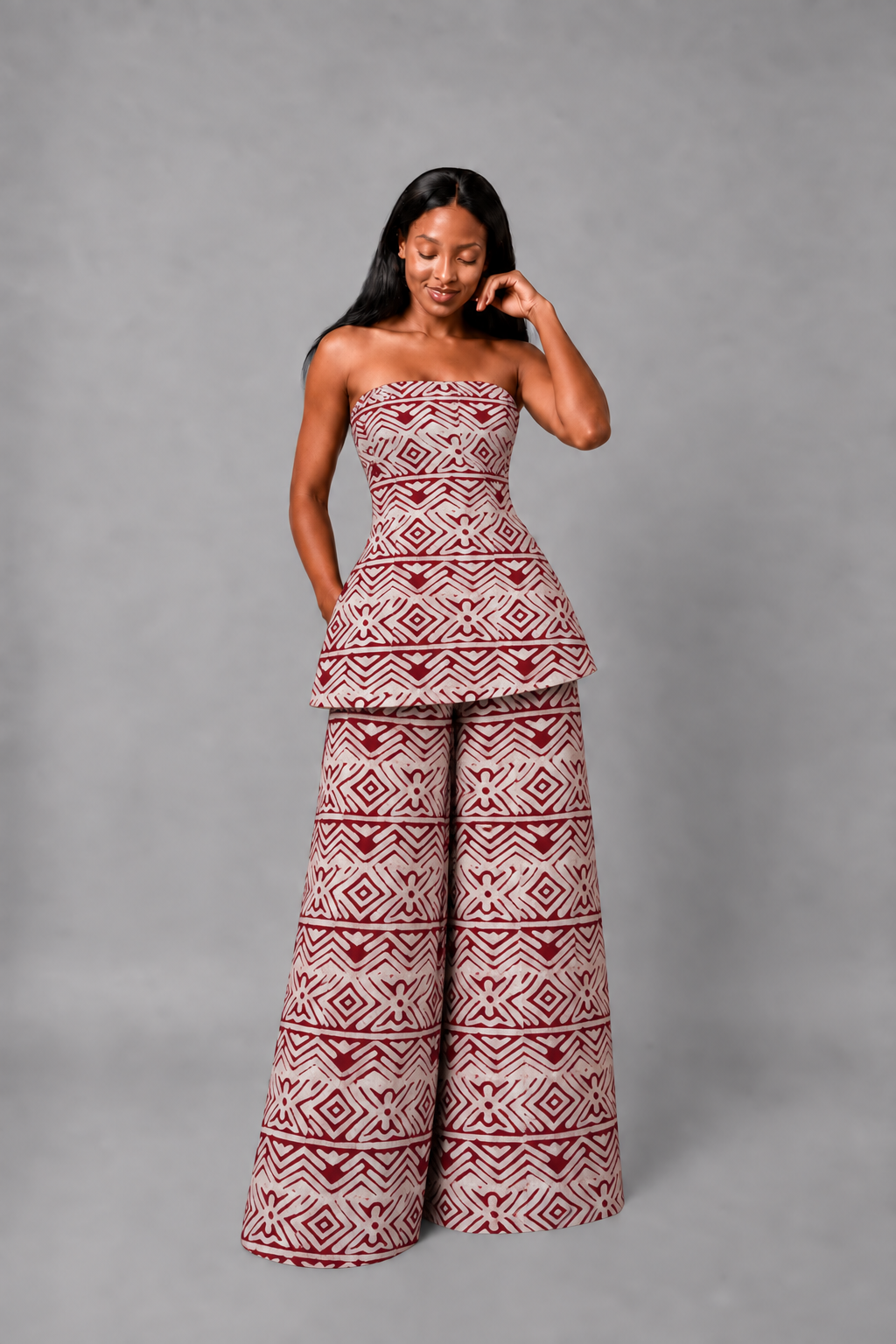 The Zahara set: Red swirly