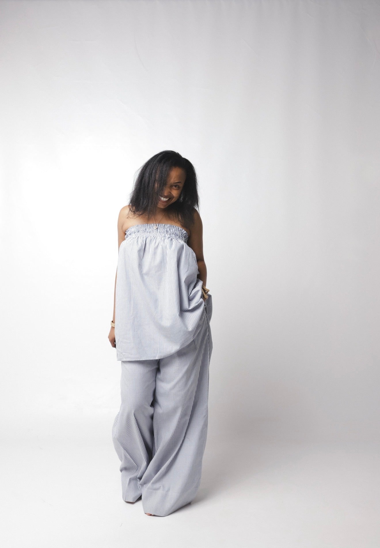 The Off-Duty Muse Linen Set