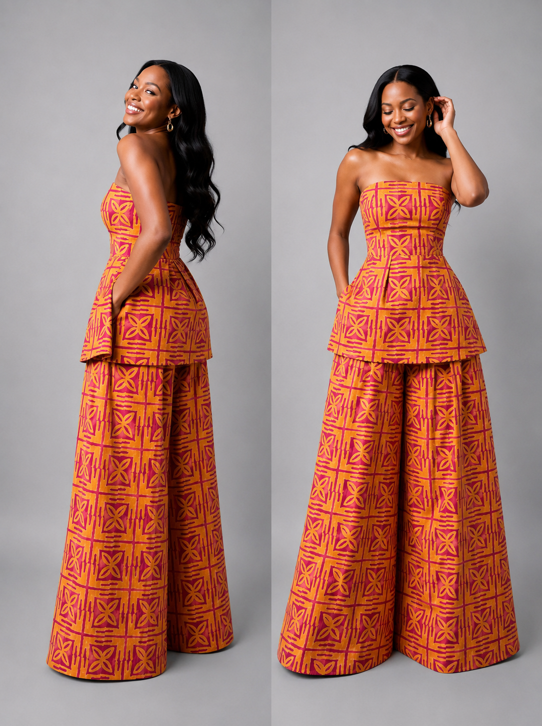 The zahara set: orange delight