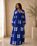 The Nyla dress: Blue Ocean