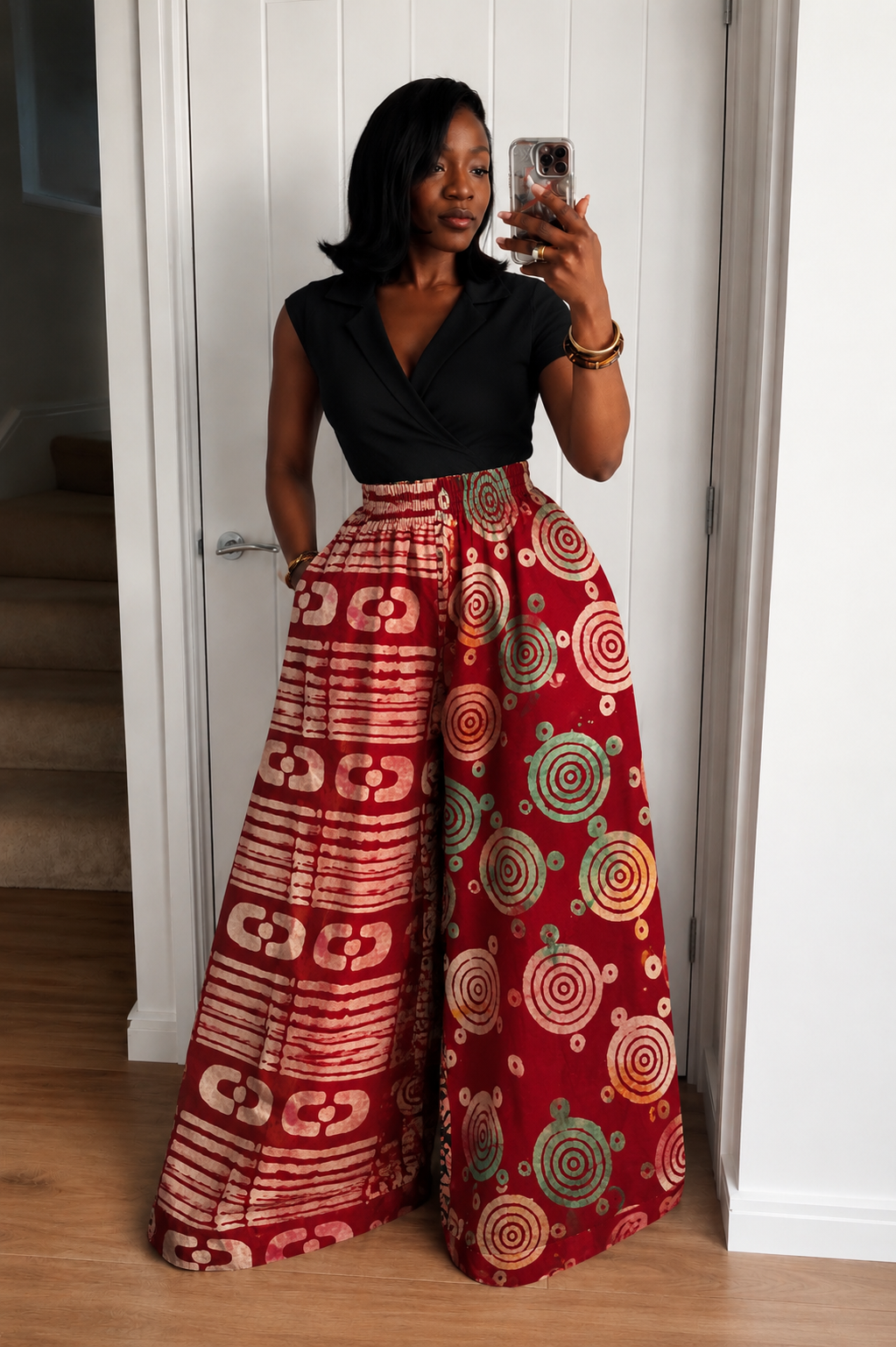Nuru Patchwork pants 102
