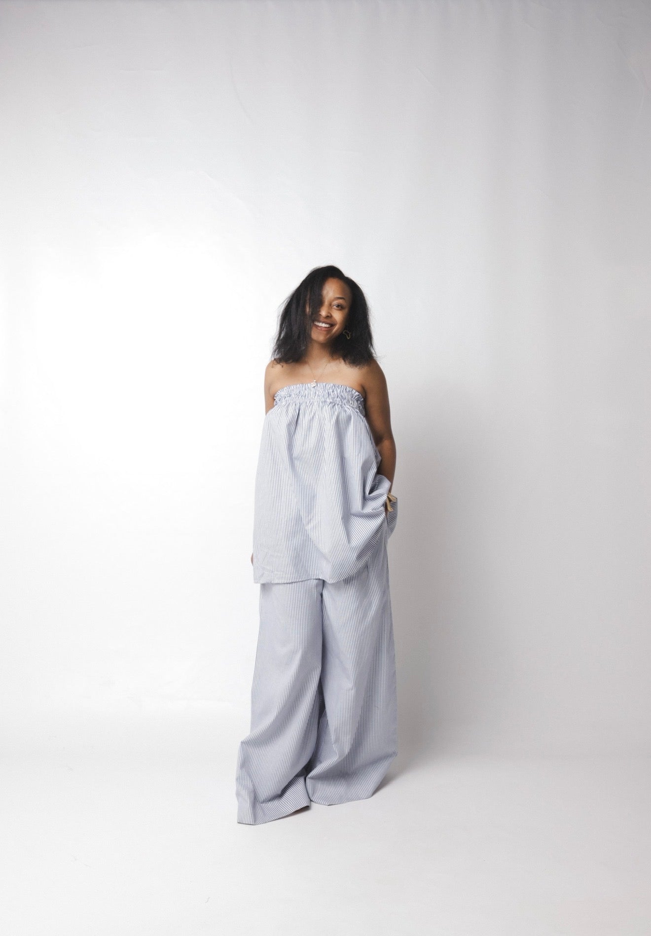 The Off-Duty Muse Linen Set