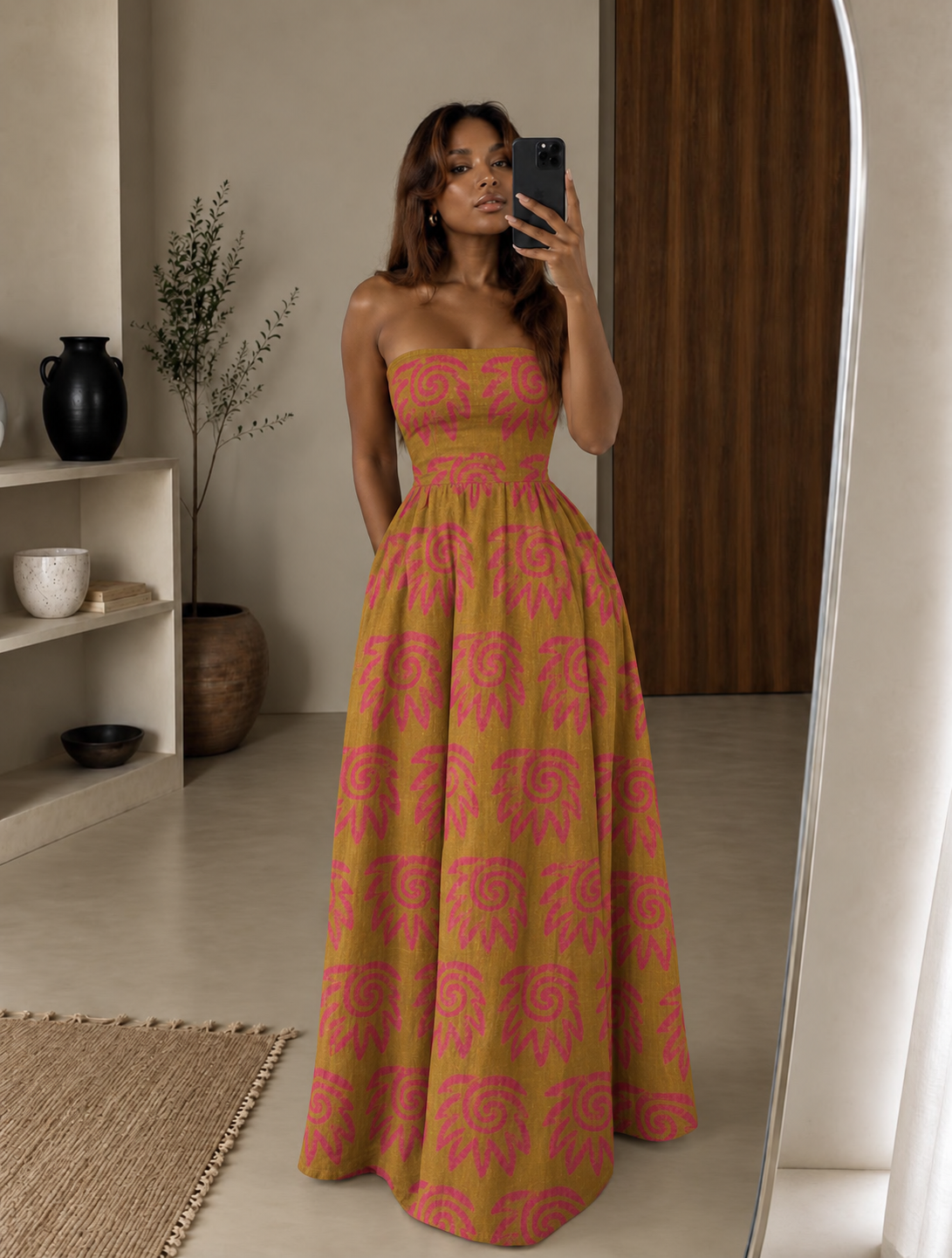 The Maki Dress: Mini & Maxi : Hue