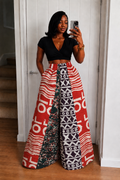Nuru Patchwork pants 112