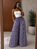The Nuru Pants : purple decaf