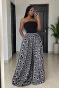 The Nuru Pants : Black heart love