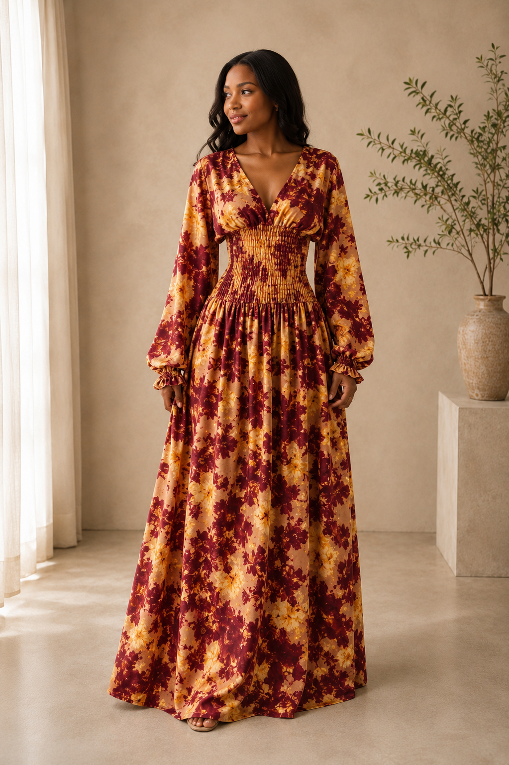 The Nyla dress: R&O wash