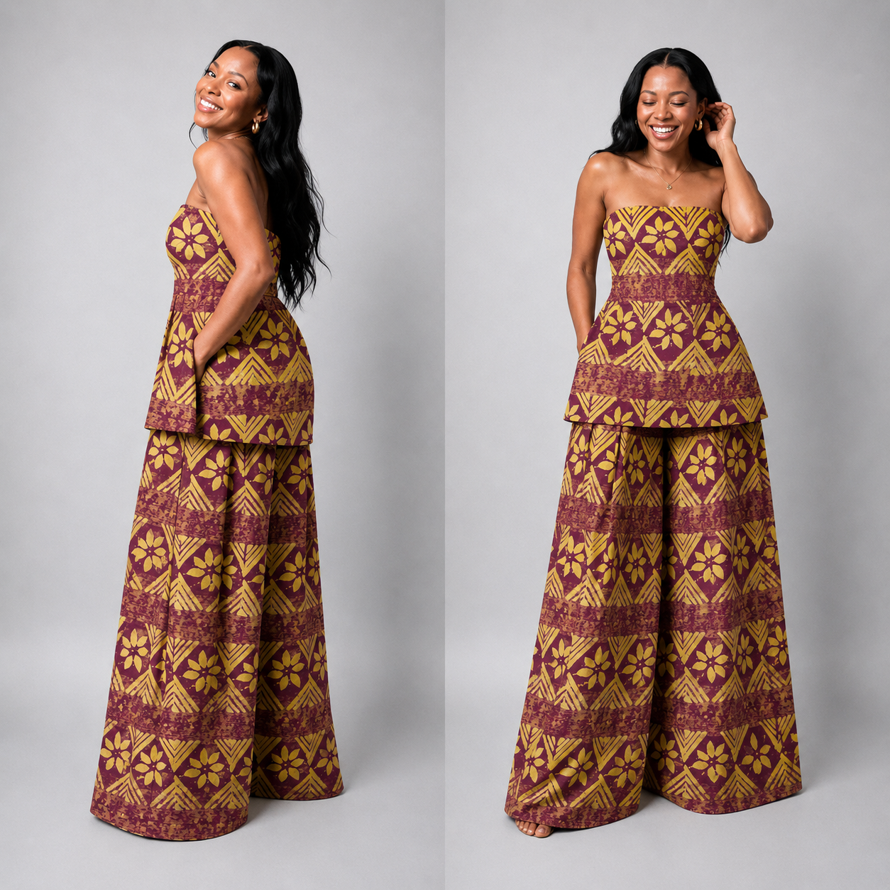The zahara set : orange tribal
