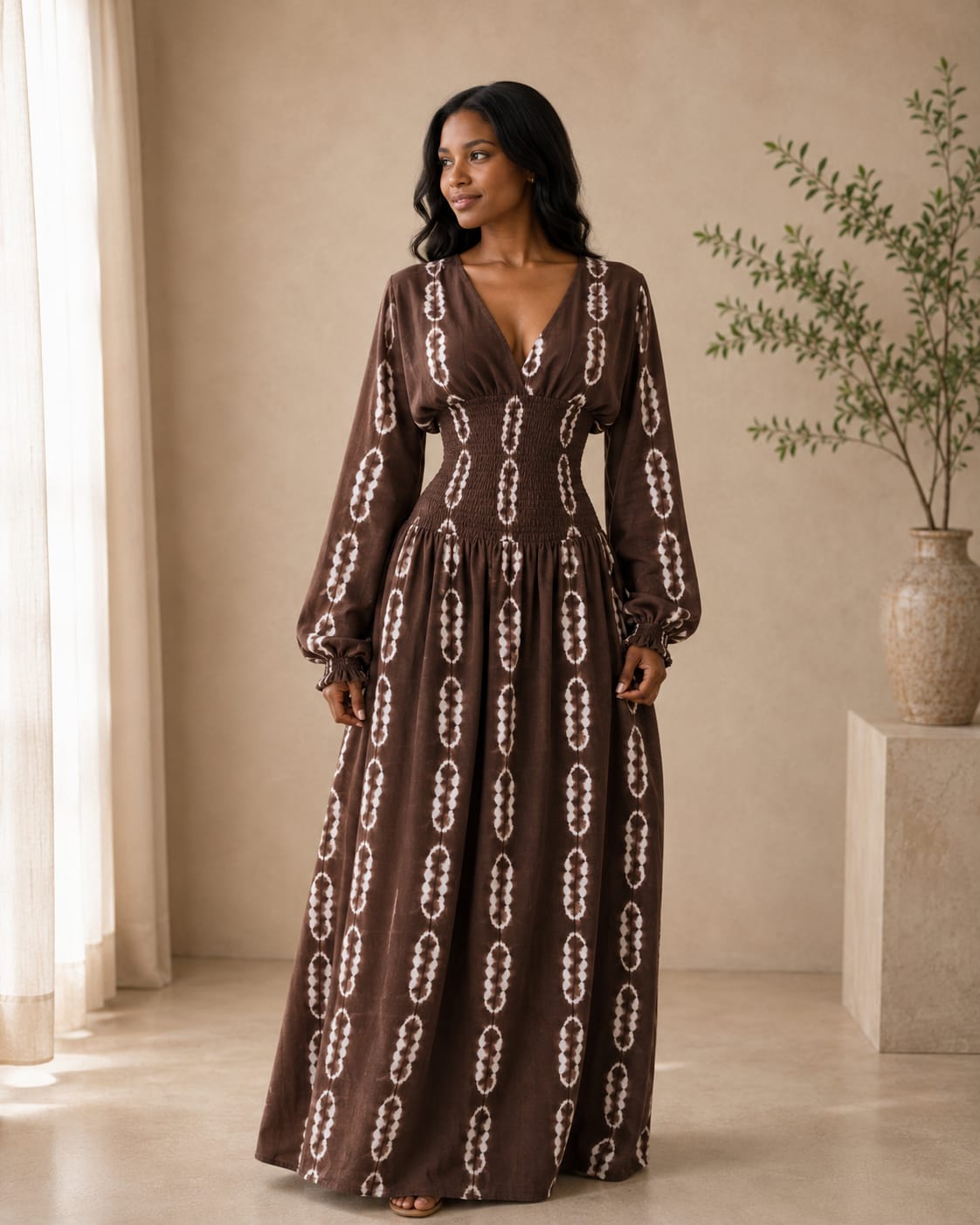 The Nyla dress : Chocolate Treat