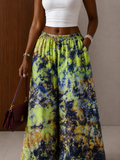 The Nuru pants : multicolor neon tie dye