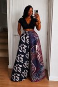 Nuru Patchwork pants 110