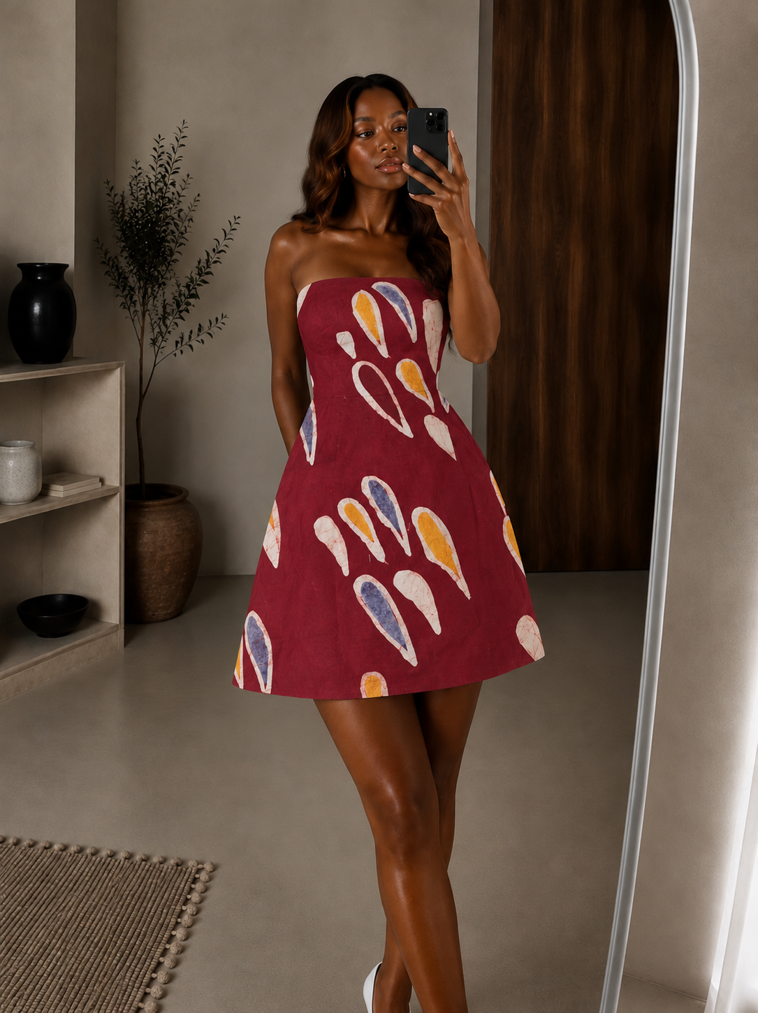The Maki Mini Dress: : Coast