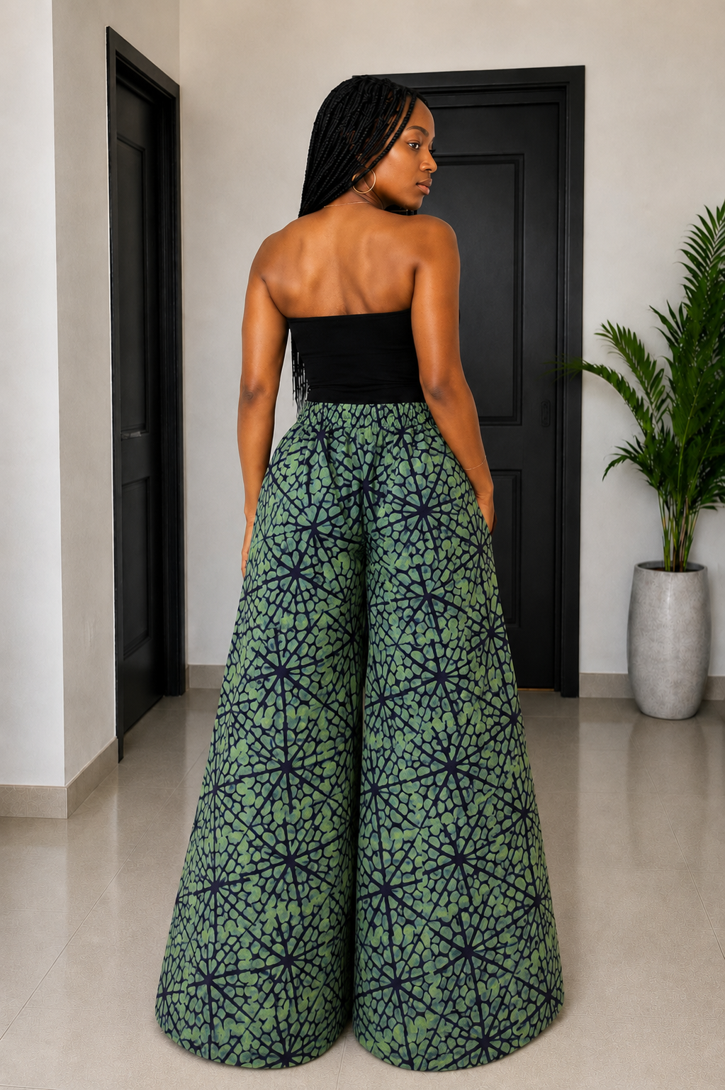 Nuru Patchwork pants 124