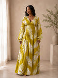 The Nyla dress : Lime