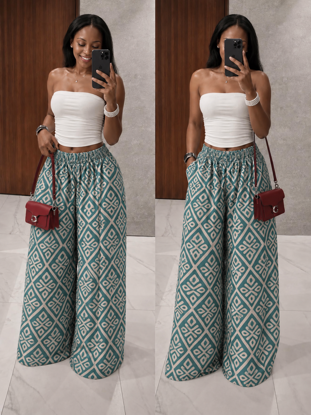 The Nuru Pants : teal go