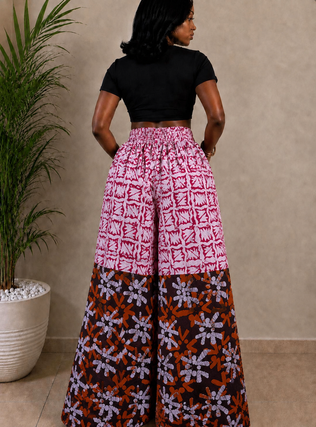 Nuru Patchwork pants 121