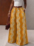 The Nuru pants : Linear Orange