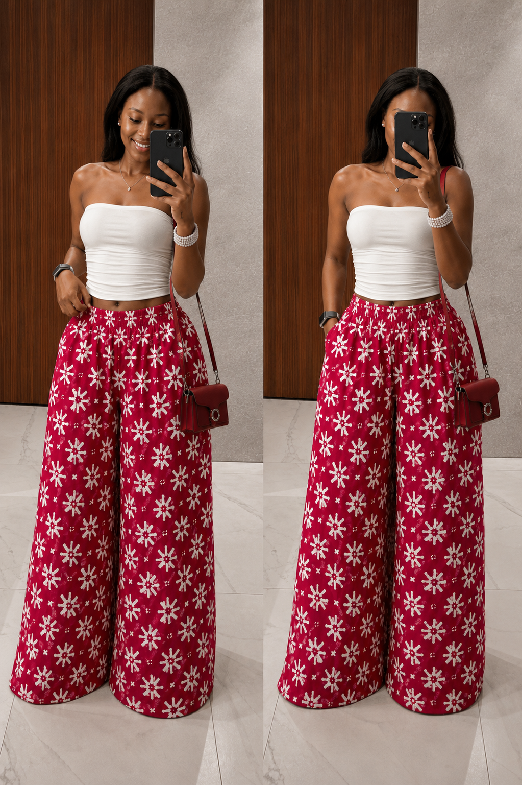 The Nuru pants : Pink blast