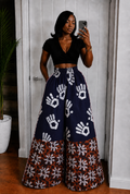 Nuru Patchwork pants 121