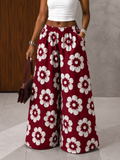 The Nuru pants : red floral