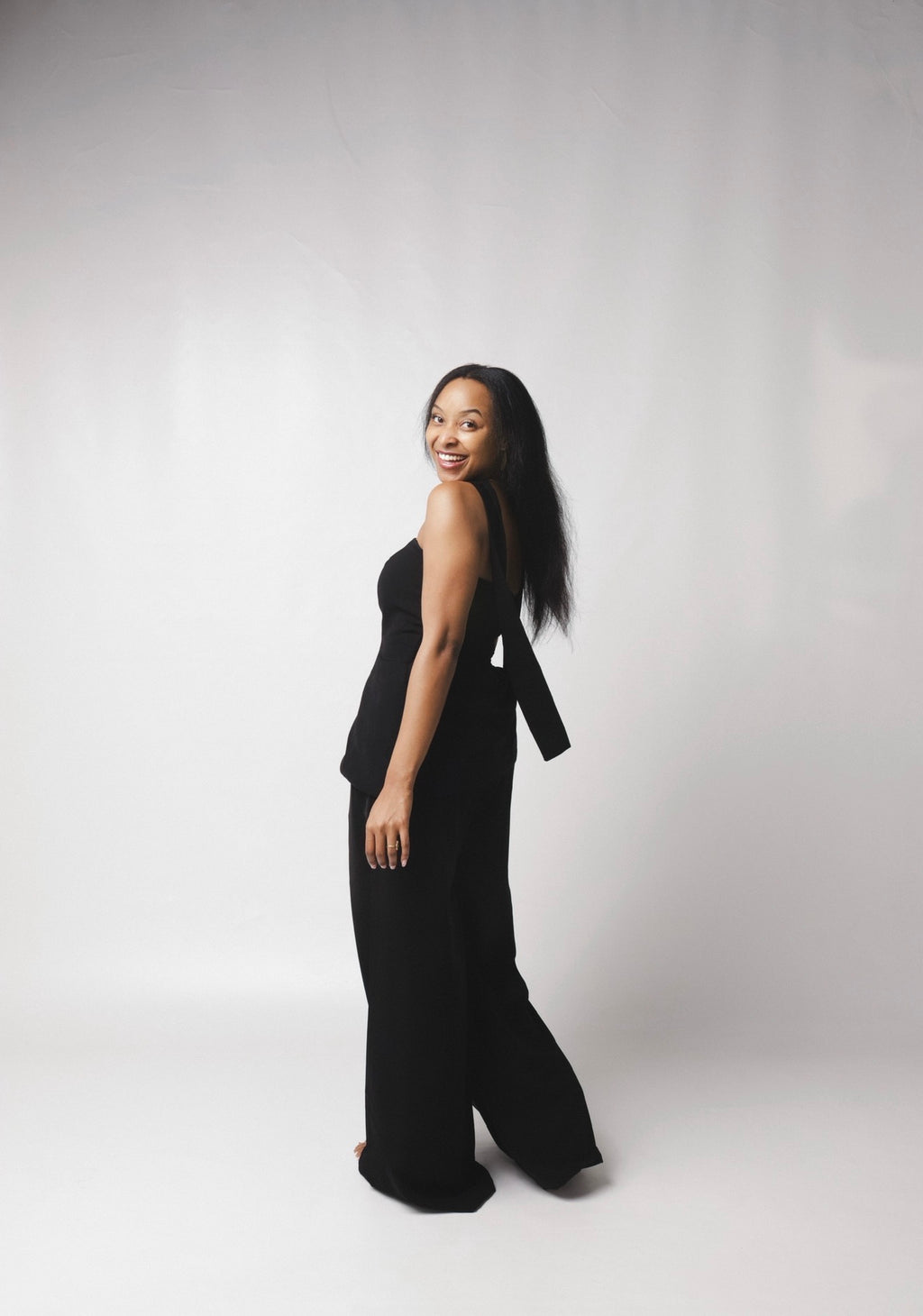 The Assymetrical 3 - piece set : Black