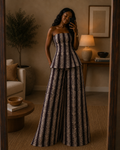 The Zahara set: Cultural chocolate brown