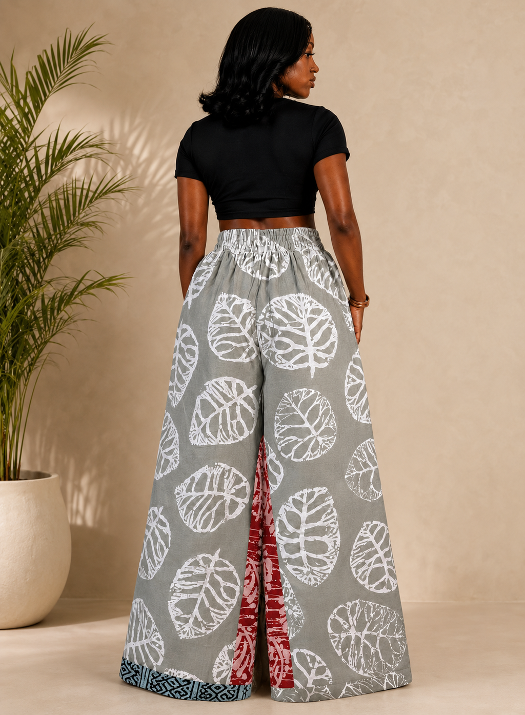 Nuru Patchwork pants 122