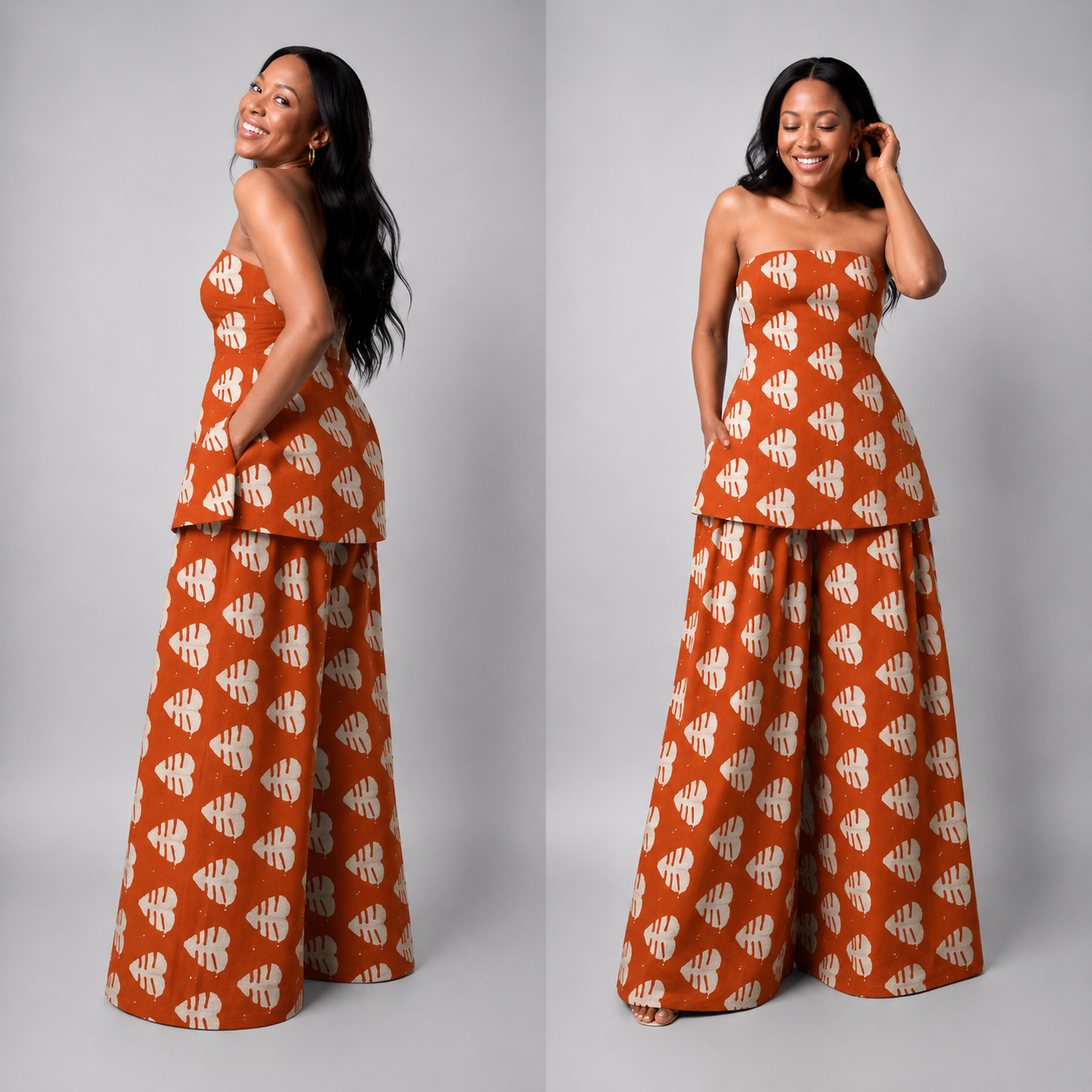 The zahara set : leafy orange