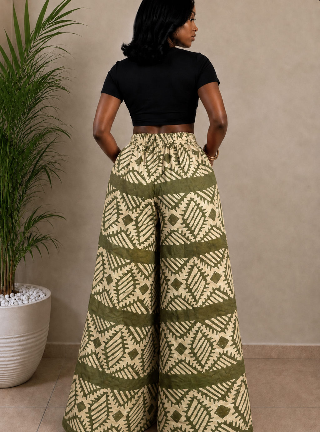 Nuru Patchwork pants 119