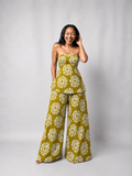 The Zahara set : green floral