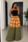 Nuru Patchwork pants 123