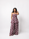 The Zahara Set : Burgundy Wash