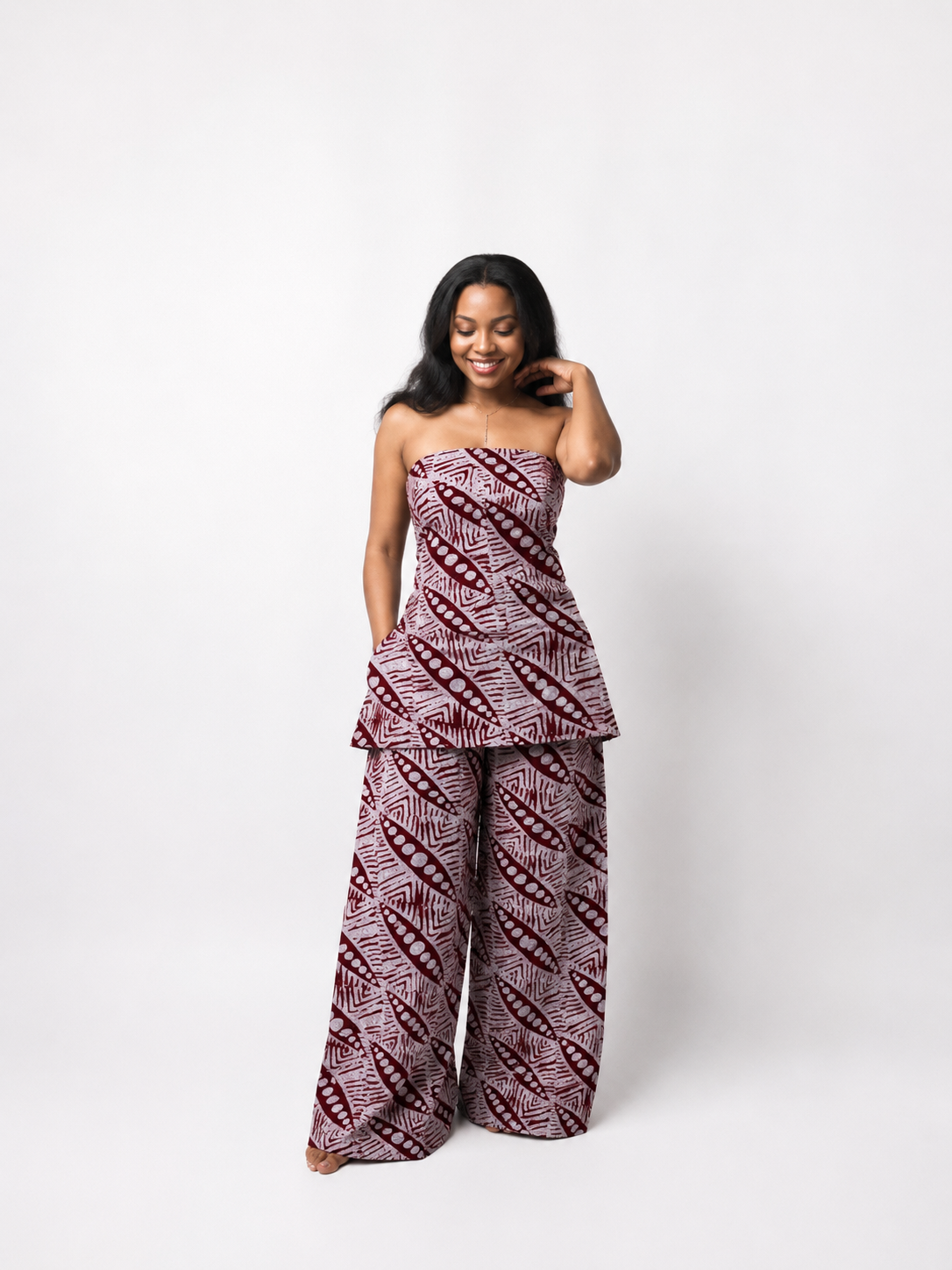 The Zahara Set : Burgundy Wash