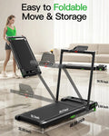 Walking Pad (Speed - 1-12km/h) - Manual Incline
