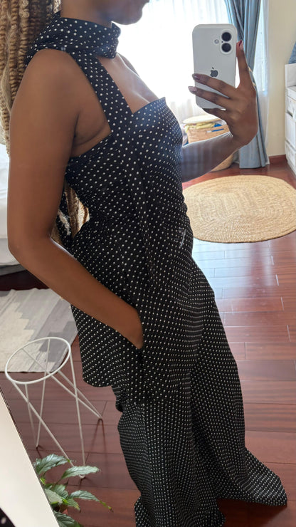 LC Wide leg polka dot 3 - piece set