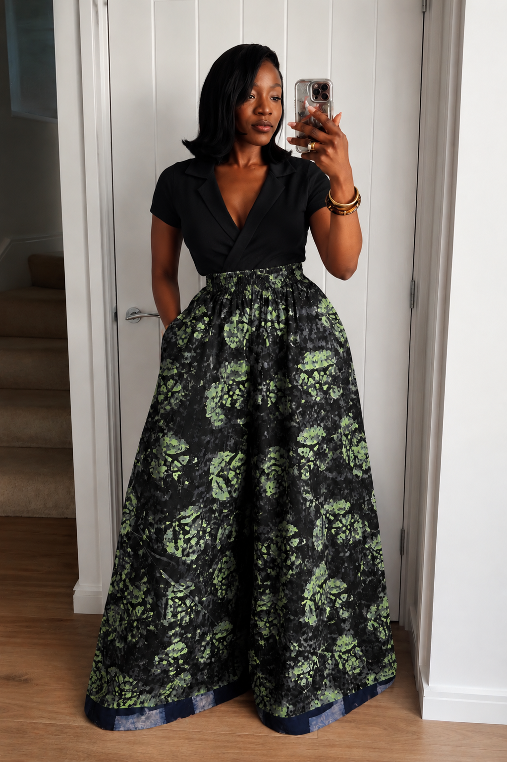 Nuru Patchwork pants 101