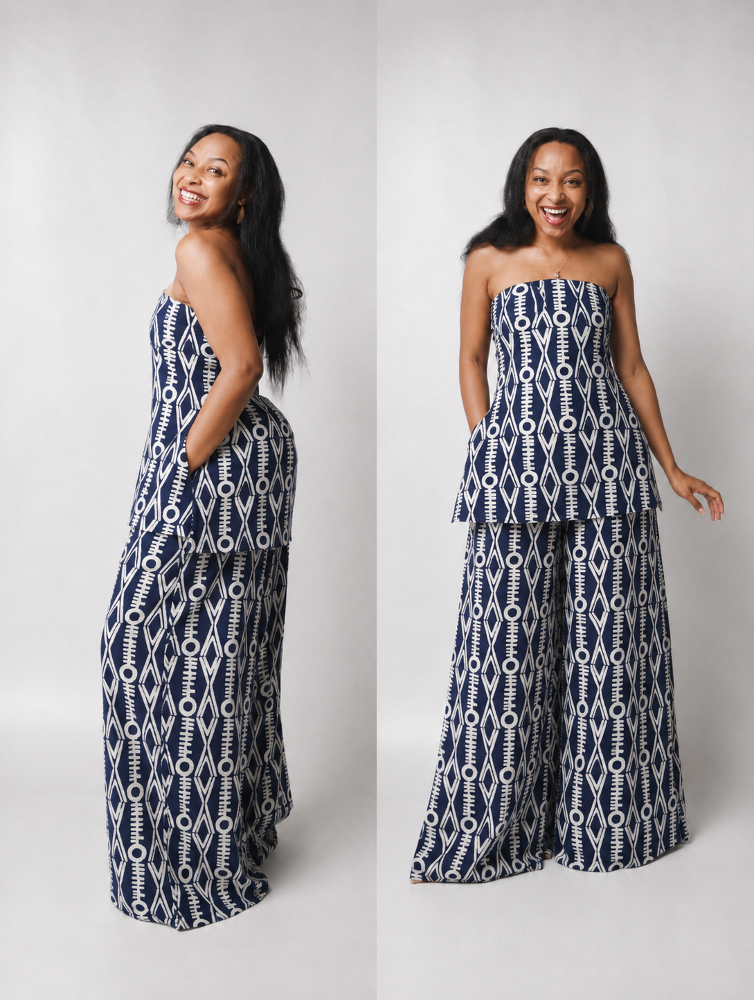 The Zahara Set : Blue & White