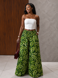 The Nuru pants : leafy green